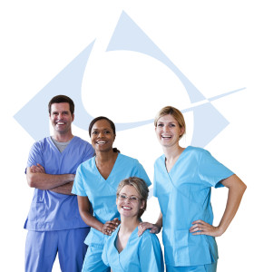 Team of healthcare workers